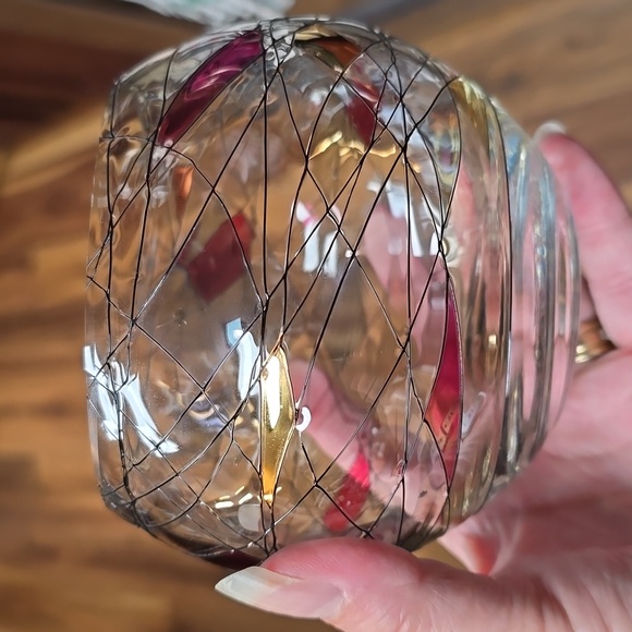 Retired. Vintage PartyLite Calypso Mosaic Candle Holder - Picture 6 of 7